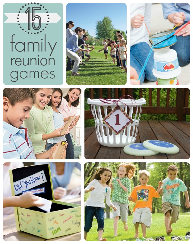 15 Fun Family Reunion Games