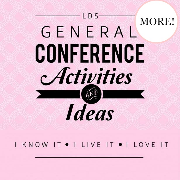 Lds general conference activities